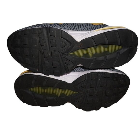 2013 Nike Air Max 95 Gold/Pink/Anthracite Running Shoes! Size 5.5Y - Picture 13 of 14